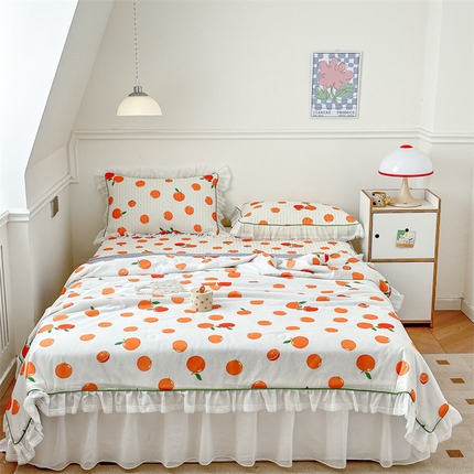 91家纺网 家纺一手货源 找家纺 （总）婳庭 2023新款有氧小冰皮夏被四件套