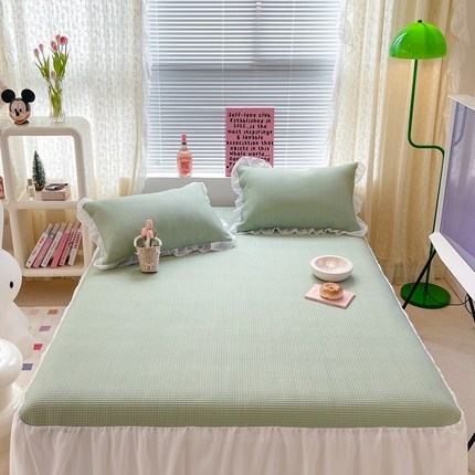 91家纺网 家纺一手货源 找家纺 （总）顾里2023款针织提花凉感床裙席