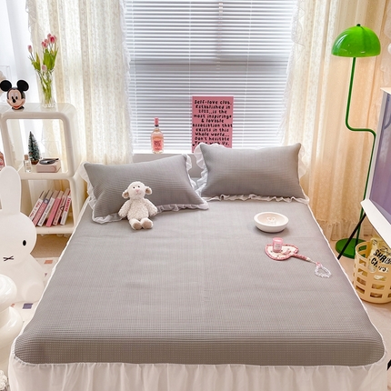 91家纺网 家纺一手货源 找家纺 （总）顾里2023款针织提花凉感床裙席