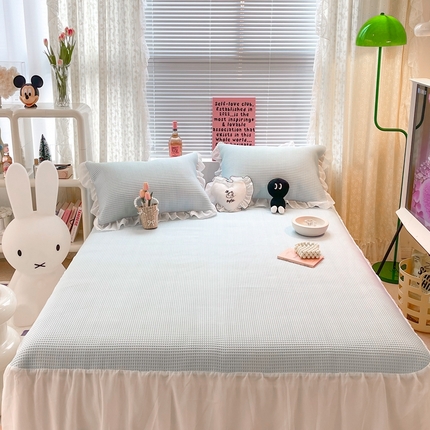 91家纺网 家纺一手货源 找家纺 （总）顾里2023款针织提花凉感床裙席