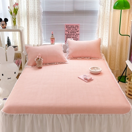 91家纺网 家纺一手货源 找家纺 （总）顾里2023款针织提花凉感床裙席