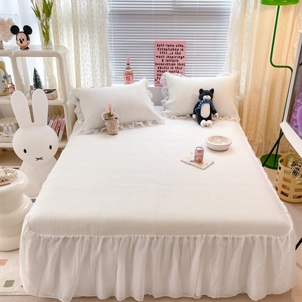 91家纺网 家纺一手货源 找家纺 （总）顾里2023款针织提花凉感床裙席