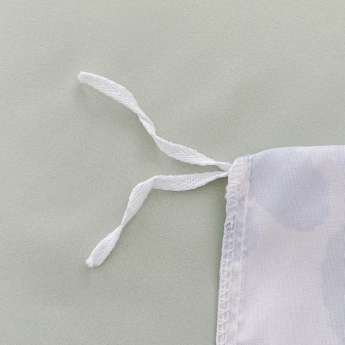 91家纺网 家纺一手货源 找家纺 优尚 2025新款双层纱水洗棉麻四件套 研芳四季