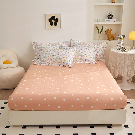 91家纺网 家纺一手货源 找家纺 （总）钰伶 2025新款全棉13372印花纯棉单床笠