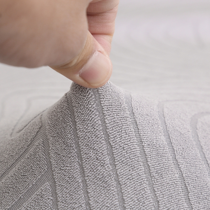 91家纺网 家纺一手货源 找家纺 千彤沙发垫 2023新款无扶手沙发床套-时光年轮系列 银灰