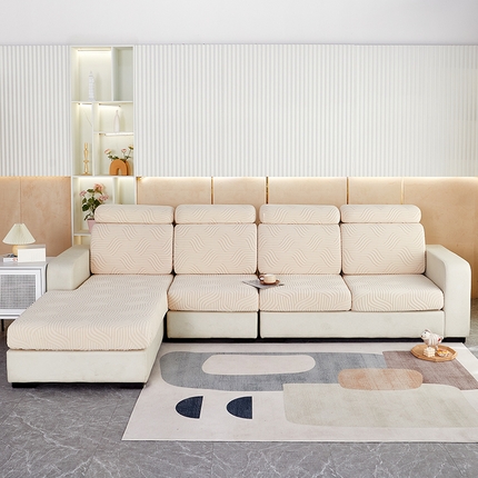 91家纺网 家纺一手货源 找家纺 （总）逐日 2023新款3D提花沙发笠 波浪系列