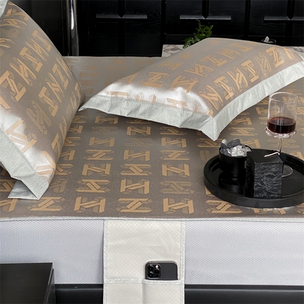 三味舒屋 2025新款提花冰丝席 海伦