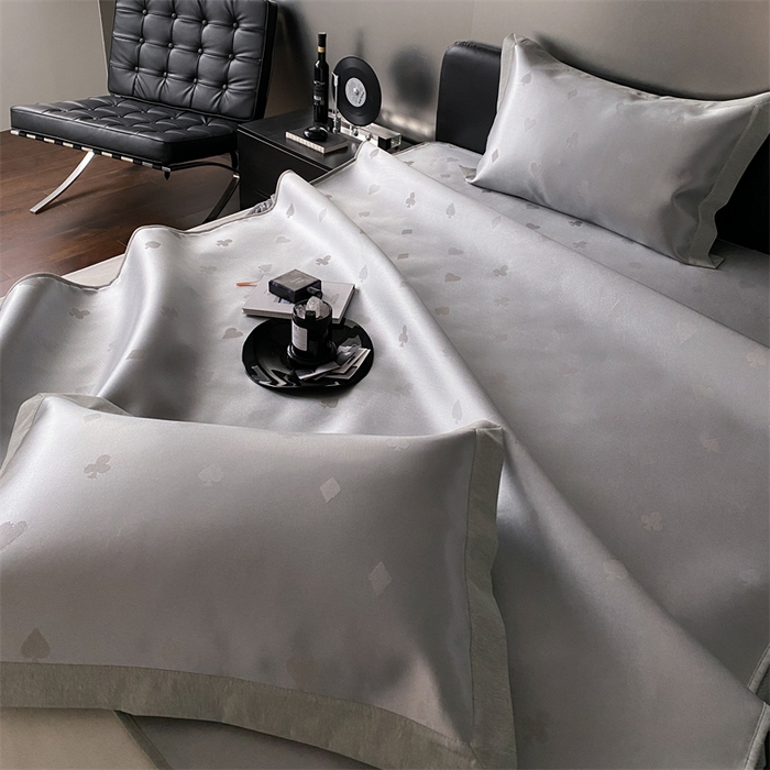 91家纺网 家纺一手货源 找家纺 三味舒屋 2025新款提花冰丝席 克卜