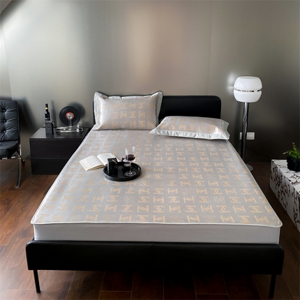 91家纺网 家纺一手货源 找家纺 （总）三味舒屋 2025新款提花冰丝席