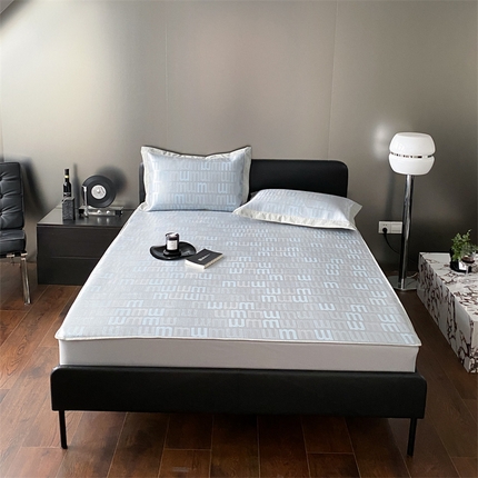 91家纺网 家纺一手货源 找家纺 （总）三味舒屋 2025新款提花冰丝席