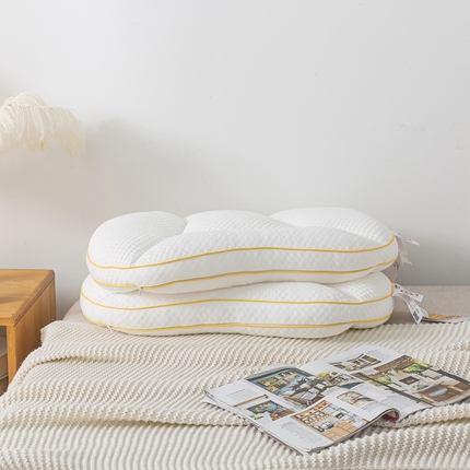 （总）境月枕芯坊 2023新款大豆纤维零感无压软管两用枕