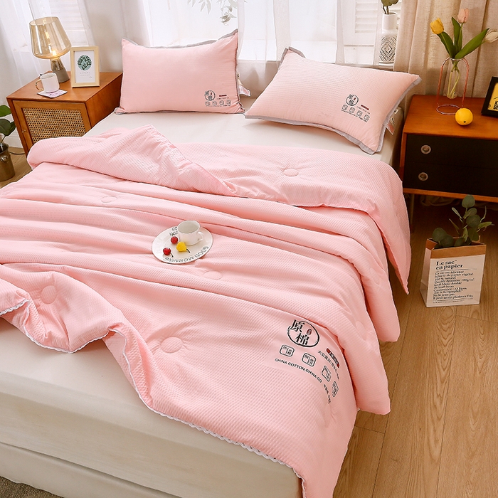 91家纺网 家纺一手货源 找家纺 （总）百花王2023款泡泡水洗棉夏凉被