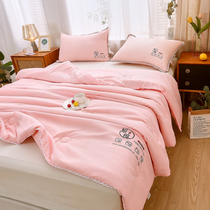 91家纺网 家纺一手货源 找家纺 （总）百花王2023款泡泡水洗棉夏凉被