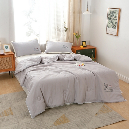 91家纺网 家纺一手货源 找家纺 （总）百花王2023款泡泡水洗棉夏凉被