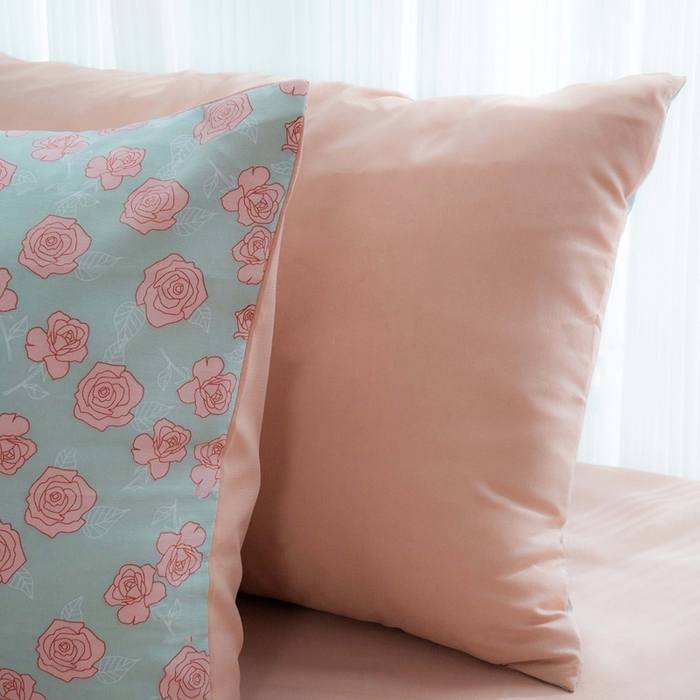 91家纺网 家纺一手货源 找家纺 畅畅家纺2023新款a类双层纱水洗棉麻四件套（可卖单品） 爱丽丝