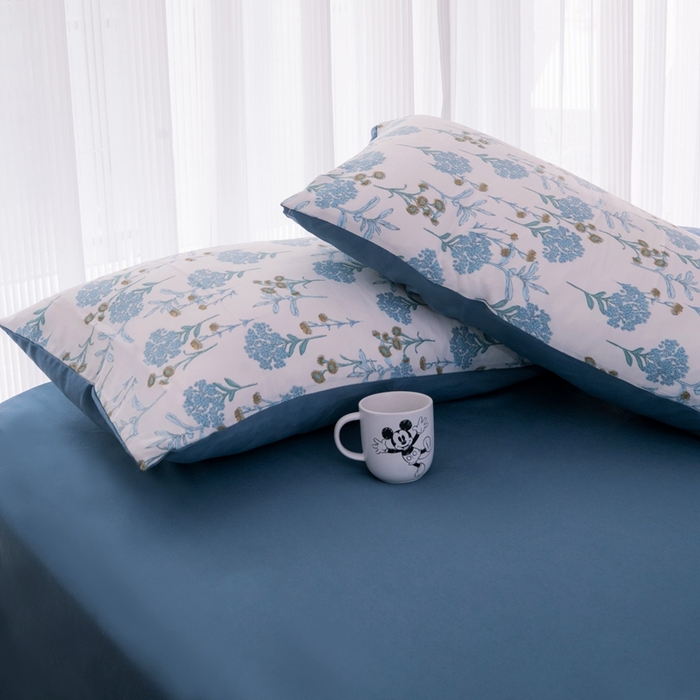 91家纺网 家纺一手货源 找家纺 畅畅家纺2023新款a类双层纱水洗棉麻四件套（可卖单品） 绿荫