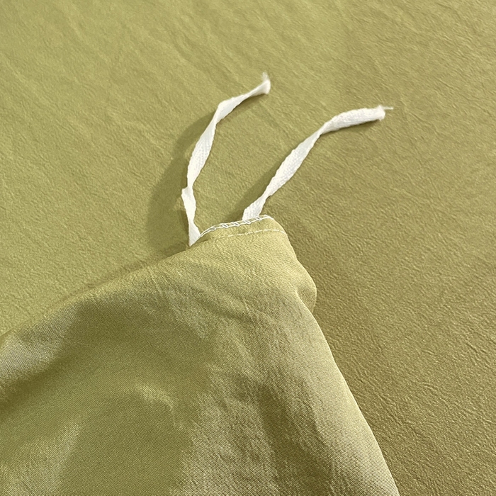 91家纺网 家纺一手货源 找家纺 畅畅家纺2023新款a类双层纱水洗棉麻四件套（可卖单品） 米果