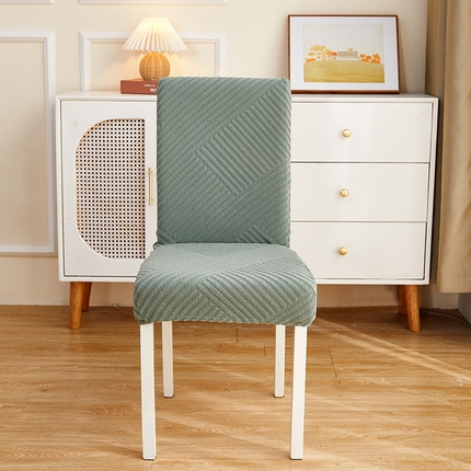 91家纺网 家纺一手货源 找家纺 逐日 2023新款3D提花椅套 律动系列 松绿