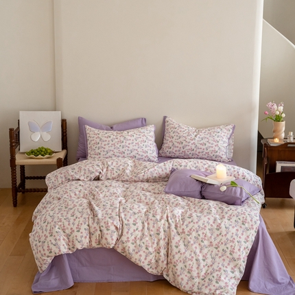 2023时光里 春夏A类双层纱 四件套 美雅