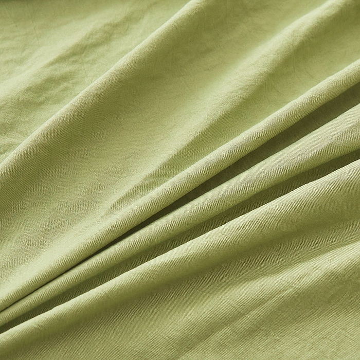 91家纺网 家纺一手货源 找家纺 新款水洗棉麻防尘抗菌单层床笠全包床罩 牛油果绿