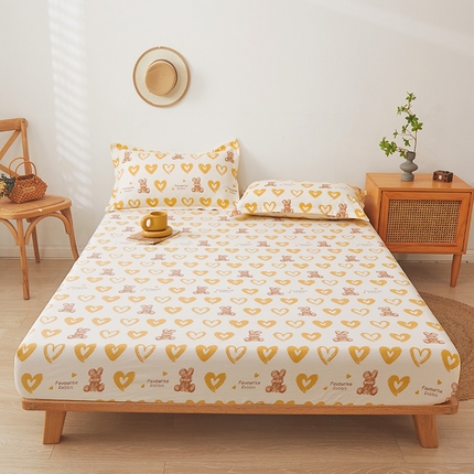 91家纺网 家纺一手货源 找家纺 （总）新款水洗棉麻防尘抗菌单层床笠全包床罩