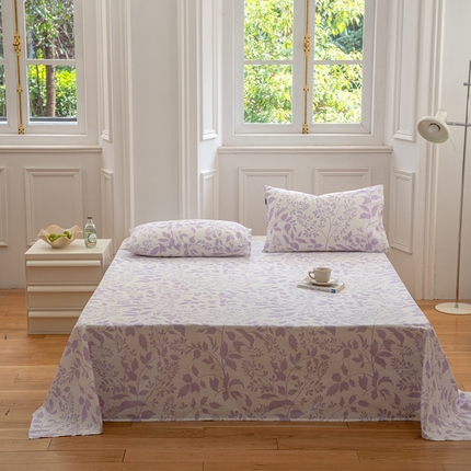 91家纺网 家纺一手货源 找家纺 （总）2023时光里 春夏全棉印花系列 床单