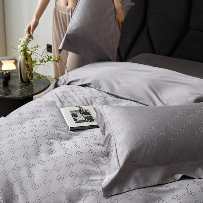 91家纺网 家纺一手货源 找家纺 安莱生活 2023新款100S纯棉提花系列四件套 简-028