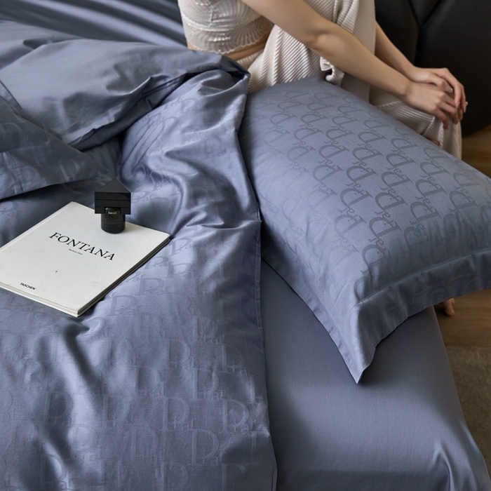 91家纺网 家纺一手货源 找家纺 安莱生活 2023新款100S纯棉提花系列四件套 品-007