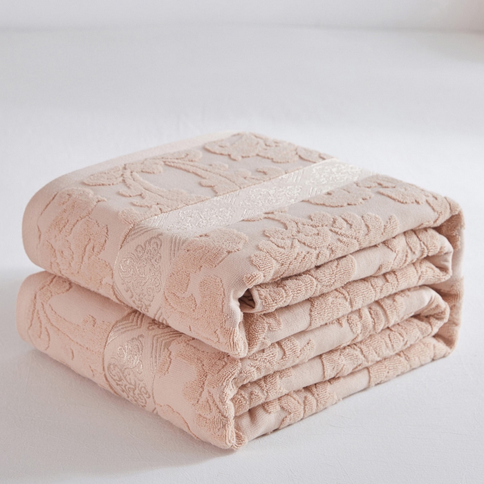 91家纺网 家纺一手货源 找家纺 乐家毛巾被 2023新款欧雅老式毛巾被 欧雅驼色