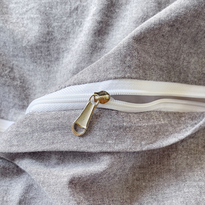 91家纺网 家纺一手货源 找家纺 久典 2023新款多功能被套（夏被）四件套 暖阳灰