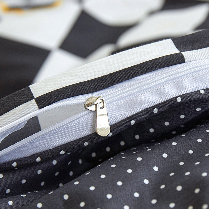 91家纺网 家纺一手货源 找家纺 钰伶 2025新款全棉13372印花纯棉床单床笠款四件套 笑脸