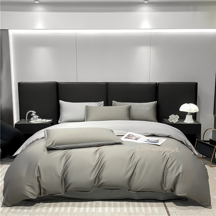 91家纺网 家纺一手货源 找家纺 （总）古吉梦 2023新款S洛卡棉双拼四件套