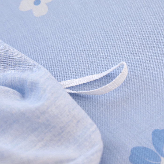 91家纺网 家纺一手货源 找家纺 钰伶 2025新款全棉13372印花纯棉床单床笠款四件套 罗兰花韵