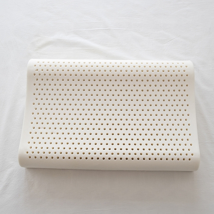 张先生家纺 2023新款泰国乳胶枕颗粒乳胶 狼牙乳胶 平滑乳胶 颗粒枕【送内外套】60*40