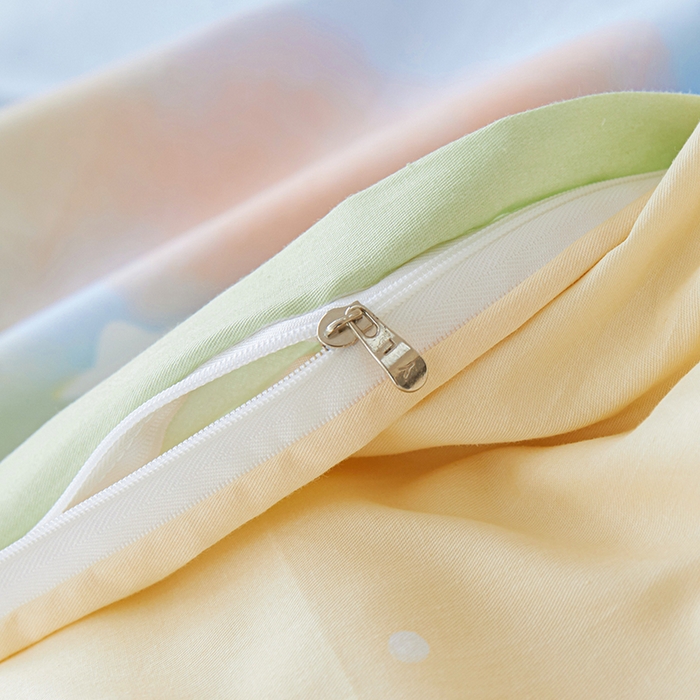 91家纺网 家纺一手货源 找家纺 钰伶 2025新款全棉13372印花纯棉床单床笠款四件套 彩色梦想