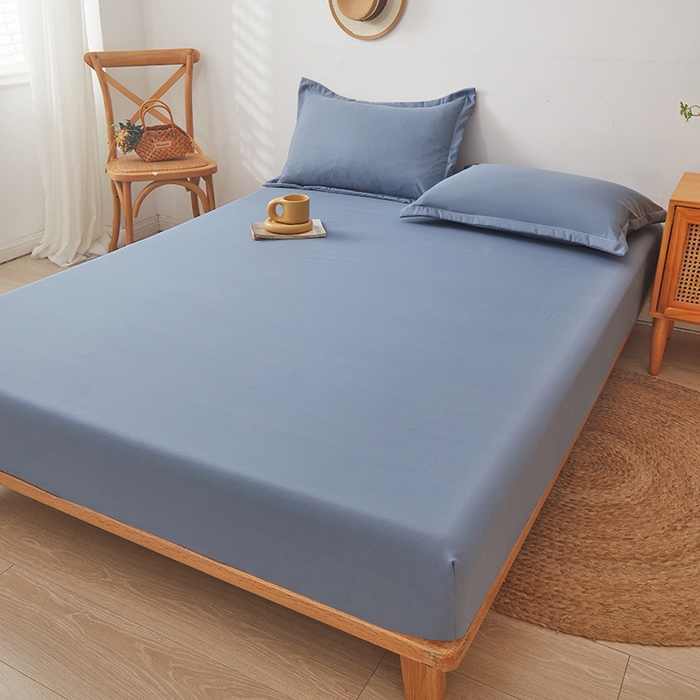 91家纺网 家纺一手货源 找家纺 梦舒羽 2025新款水洗棉麻防尘抗菌床笠全包床罩 宾利兰