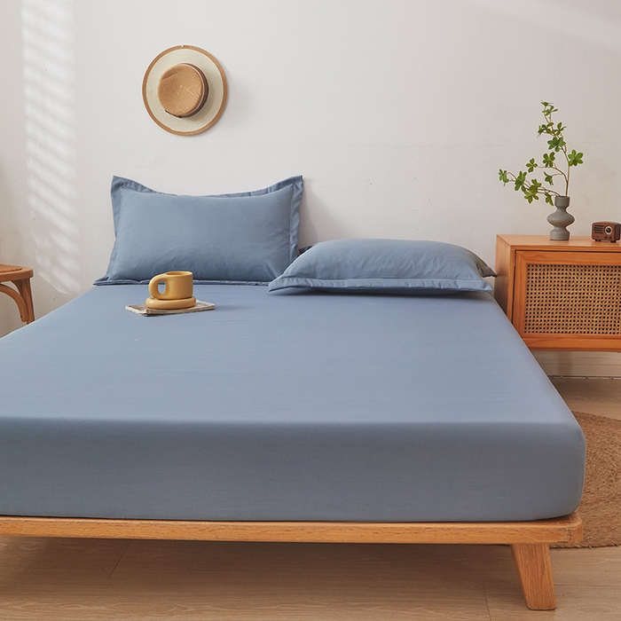 91家纺网 家纺一手货源 找家纺 梦舒羽 2025新款水洗棉麻防尘抗菌床笠全包床罩 宾利兰