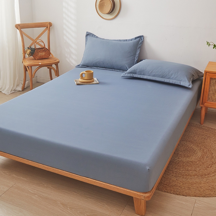 91家纺网 家纺一手货源 找家纺 梦舒羽 2025新款水洗棉麻防尘抗菌床笠全包床罩 宾利兰