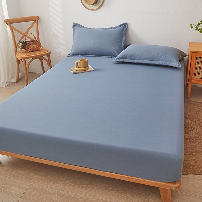 91家纺网 家纺一手货源 找家纺 梦舒羽 2025新款水洗棉麻防尘抗菌床笠全包床罩 宾利兰