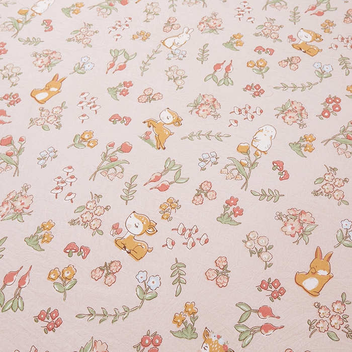 91家纺网 家纺一手货源 找家纺 梦舒羽 2025新款水洗棉麻防尘抗菌床笠全包床罩 花中鹿