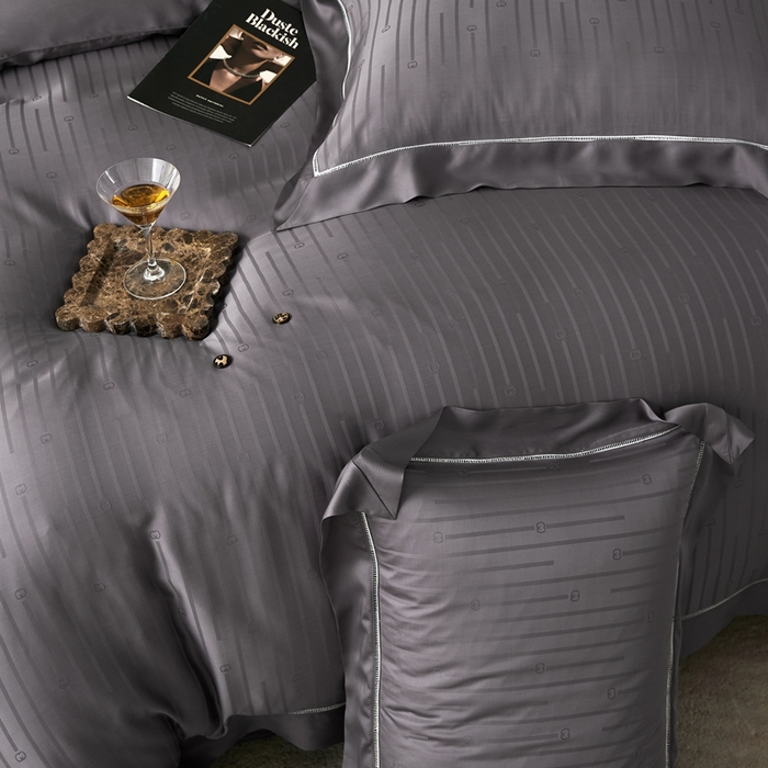 91家纺网 家纺一手货源 找家纺 安莱生活2023年新品60天丝提花镂空工艺款四件套 014陌上