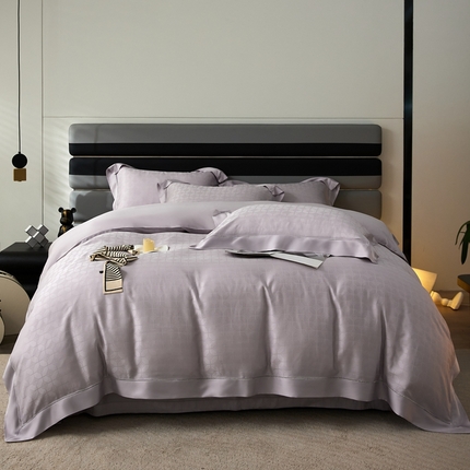 91家纺网 家纺一手货源 找家纺 （总）安莱生活2023年新品60天丝提花镂空工艺款四件套