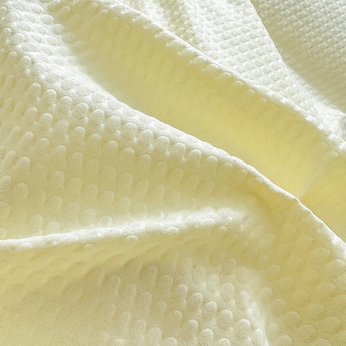 91家纺网 家纺一手货源 找家纺 米粒家纺 2023新款AB版华夫格四件套 奶黄