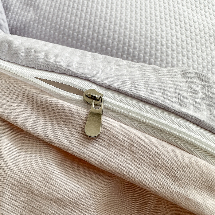 91家纺网 家纺一手货源 找家纺 米粒家纺 2023新款AB版华夫格四件套 浅紫