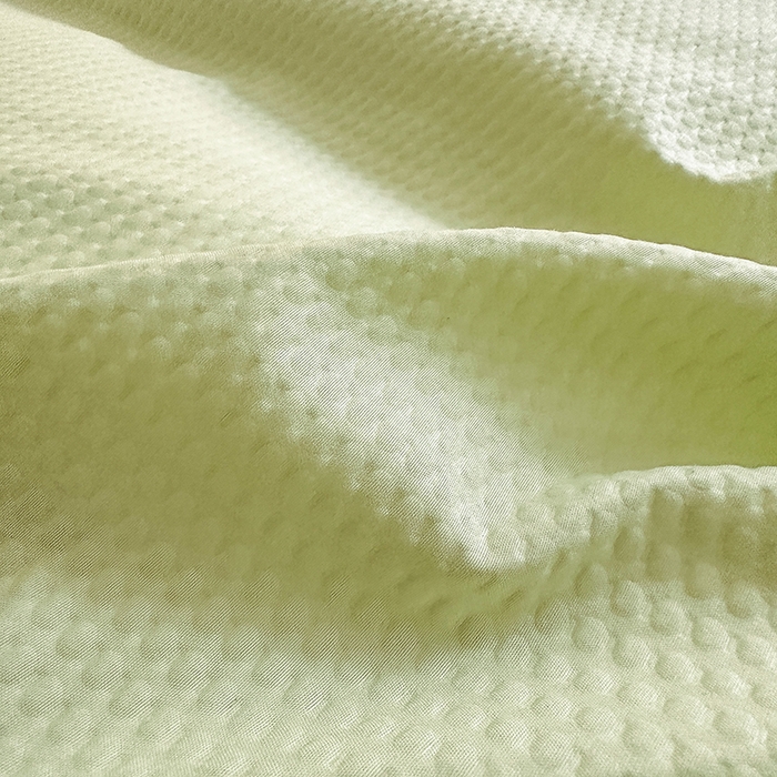 91家纺网 家纺一手货源 找家纺 米粒家纺 2023新款AB版华夫格四件套 清新绿