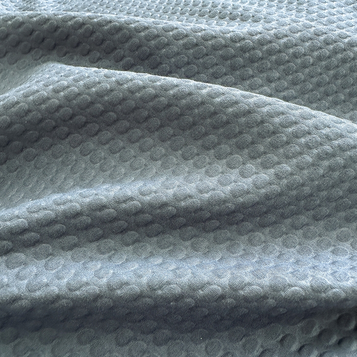 91家纺网 家纺一手货源 找家纺 米粒家纺 2023新款AB版华夫格四件套 石墨兰