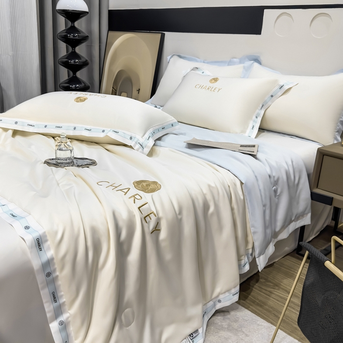 91家纺网 家纺一手货源 找家纺 （总）慕尚家纺 2025新款香奶奶刺绣夏被