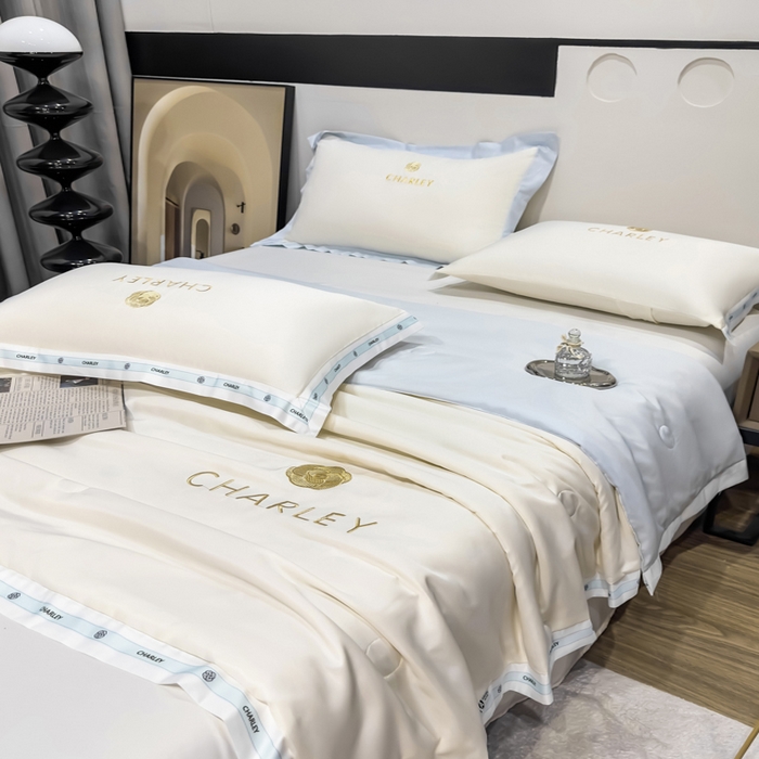 91家纺网 家纺一手货源 找家纺 （总）慕尚家纺 2025新款香奶奶刺绣夏被