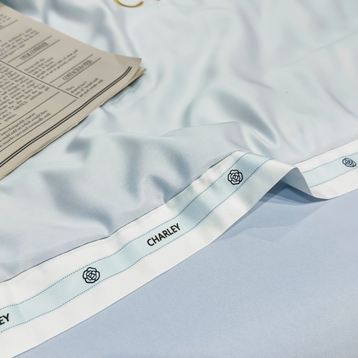 91家纺网 家纺一手货源 找家纺 慕尚家纺 2025新款香奶奶刺绣夏被 香琳儿-风铃蓝