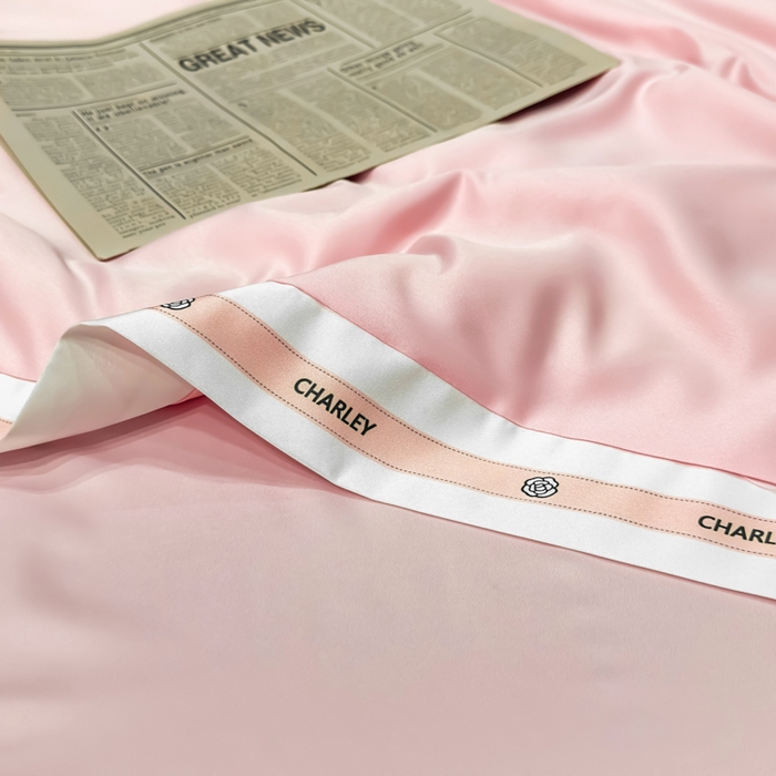 91家纺网 家纺一手货源 找家纺 慕尚家纺 2025新款香奶奶刺绣夏被 香琳儿-优雅粉